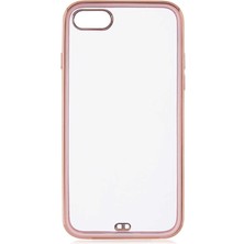 Cupcase Apple iPhone Se 2020 Uyumlu Zore Voit Clear Kapak-Pembe