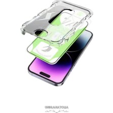 Uniqanatolia Iphone 15 Pro Max Premium Magıc Glass Kolay Kurulum Kırılmaz Ekran Koruyucu