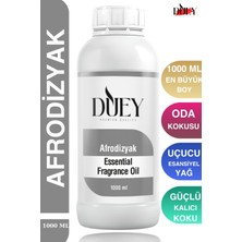 Duey Afrodizyak Uçucu Yağ 1000 ml Mum Esansı, Oda Kokusu, Hava Nemlendiricisi, Çamaşır Kurutma Topu