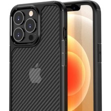 Cupcase Apple iPhone 13 Pro Uyumlu Zore Inoks Kapak-Siyah