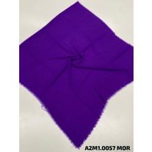 Nisa Flamlı Düz Renk Mor (A2M1)