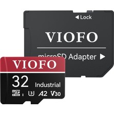 Viofo High Endurance 32GB Class 10 A2 V30 100MB/S Okuma 30MB/S Yazma Micro Sd Hafıza Kartı