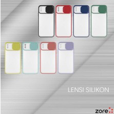 Cupcase Apple iPhone x Uyumlu Zore Lensi Kapak-Lila