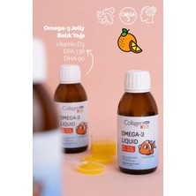 Collegen Forte Platinum Çocuk Omega-3 Kids Liquid & Multivitamin 150ML Çocuklar Için Portakal Aromalı Sıvı Balık Yağı