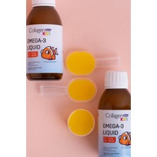 Collegen Forte Platinum Çocuk Omega-3 Kids Liquid & Multivitamin 150ML Çocuklar Için Portakal Aromalı Sıvı Balık Yağı