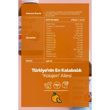 Collegen Forte Platinum Çocuk Omega-3 Kids Liquid & Multivitamin 150ML Çocuklar Için Portakal Aromalı Sıvı Balık Yağı