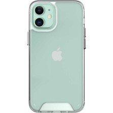 Cupcase Apple iPhone 12 Mini Uyumlu Zore Gard Silikon-Renksiz