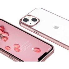 Cupcase Apple iPhone 13 Mini Uyumlu Zore Pixel Kapak-Pembe