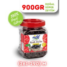 Mytat Doğal Gemlik Özel Siyah Zeytin 900 gr (261-290) M