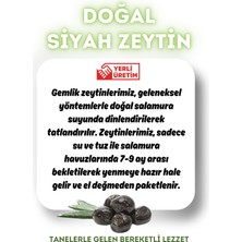 Mytat Doğal Gemlik Özel Siyah Zeytin 900 gr (261-290) M