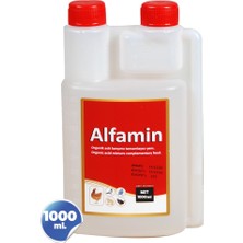 Munich Vet 2'li Set Kuşlar Için Farmatom Vitamin + Alfamin Kuruma Seti [1l]