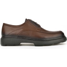 Ziya Erkek Deri Ayakkabı 143745Zab0707 Kahve