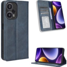 Mays Boutique Xiaomi Poco F5 5g Cüzdan Manyetik Kapatma Pu Deri Kılıf (Yurt Dışından)