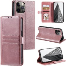 Mays Boutique Iphone 12/12 Pro Kickstand 6 Kart Yuvaları Pu Deri Cüzdan Için Flip Case (Yurt Dışından)