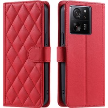 Mays Boutique Telefon Kılıfı Için Xiaomi Redmi K60 Ultra Kafes El Kayışı Flip Folio Kart (Yurt Dışından)