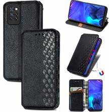 Mays Boutique Infinix Not 10 Pro Kılıf Için Kılıf Cüzdan Fonksiyonu Zarif Flip (Yurt Dışından)