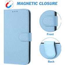 Mays Boutique Oppo Bulmak Için Telefon Kılıfı X6 Pro Flip Folio Pu Deri Litchi Desen Cüzdan (Yurt Dışından)