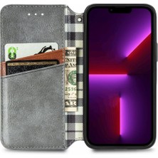 Mays Boutique Apple IPhone 13 Için Kılıf Mini Deri Kılıf Cüzdan Fonksiyonu Zarif Flip (Yurt Dışından)