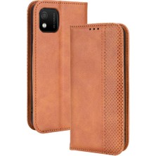 Mays Boutique Wiko Y52 Cüzdan Pu Deri Manyetik Kapatma Için Kılıf (Yurt Dışından)