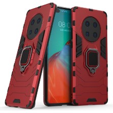 Mays Boutique Huawei Mate 40 Pro Için Kickstand Askeri Damla Koruma Halkası Kapak (Yurt Dışından)