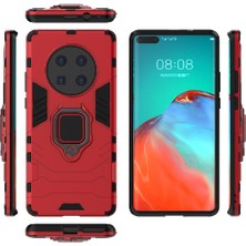 Mays Boutique Huawei Mate 40 Pro Için Kickstand Askeri Damla Koruma Halkası Kapak (Yurt Dışından)