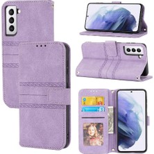 Mays Boutique Samsung Galaxy S21 Artı 5g Için Flip Case Cüzdan Kılıf Pu Deri Manyetik (Yurt Dışından)