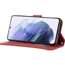 Mays Boutique Samsung Galaxy S21 Artı 5g Için Flip Case Cüzdan Kılıf Pu Deri Manyetik (Yurt Dışından)