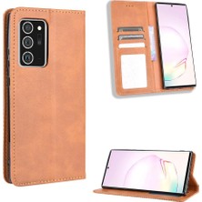 Mays Boutique Samsung Galaxy Not 20 Için Kılıf Ultra 5g Pu Deri Cüzdan Manyetik Kapatma (Yurt Dışından)