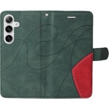 Mays Boutique Samsung Galaxy S24 Artı Pu Deri Flip Folio Kılıf Kart Yuvası ile (Yurt Dışından)