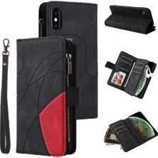 Mays Boutique Kart Yuvası Standı Kickstand Koruyucu Iki Renkli IPhone X/xs Için Kılıf (Yurt Dışından)