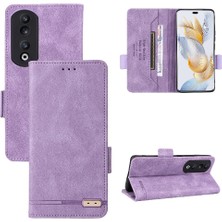 Mays Boutique Onur 90 Pro Deri Folio Flip Case Için Kılıf Kart ile Tam Koruma (Yurt Dışından)