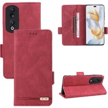 Mays Boutique Onur 90 Pro Deri Folio Flip Case Için Kılıf Kart ile Tam Koruma (Yurt Dışından)