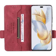 Mays Boutique Onur 90 Pro Deri Folio Flip Case Için Kılıf Kart ile Tam Koruma (Yurt Dışından)