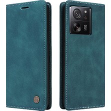 Mays Boutique Xiaomi 13T Flip Kapak Için Flip Case Basit Iş Cüzdan Deri Kılıf (Yurt Dışından)