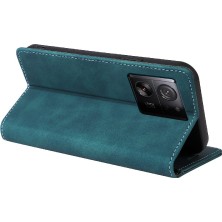 Mays Boutique Xiaomi 13T Flip Kapak Için Flip Case Basit Iş Cüzdan Deri Kılıf (Yurt Dışından)