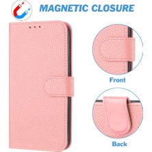 Mays Boutique Oppo Bulmak Için Telefon Kılıfı X6 Pro Flip Folio Pu Deri Litchi Desen Cüzdan (Yurt Dışından)