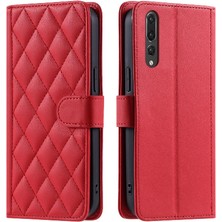 Mays Boutique Telefon Kılıfı Için Huawei P20 Pro Kafes Manyetik Kart Yuvaları Tutucu El (Yurt Dışından)