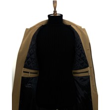 ŞAN 1030 Model Erkek Camel Bebe Yaka Reglan Kol 110 Boy Palto