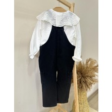 Lolipop Kids Store Kız Çocuk Çiçekli Salopet