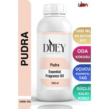 Duey Pudra Uçucu Yağ 1000 ml Mum Esansı, Oda Kokusu, Hava Nemlendiricisi, Çamaşır Kurutma Topu