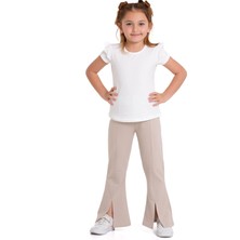 Myhanne Yırtmaçlı Ispanyol Paça Pantolon 54884