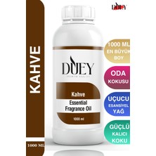 Duey Kahve Uçucu Yağ 1000 ml Mum Esansı, Oda Kokusu, Hava Nemlendiricisi, Çamaşır Kurutma Topu