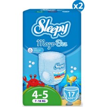 Sleepy Mayo Külot Bez 5 Numara Junior 2'li Paket 34 Adet 