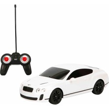 Suncon 1:24 Bentley Continental Supersports Işıklı Uzaktan Kumandalı Araba - Beyaz Araba