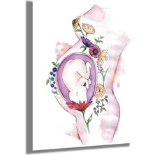 Gaagart Temperli Cam Jinekoloji Poliklinik Tablosu Gebe Kadın Görseli