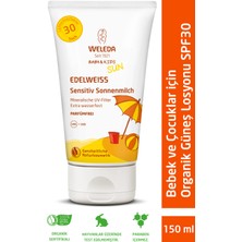 Weleda Bebek ve Çocuklar Için Yüksek Koruma Faktörlü Mineral Filtreli Güneş Losyonu Spf 30 150 ml