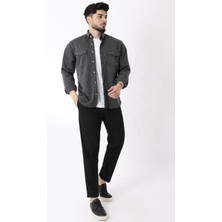 Stil Kombin Çift Cep Kapaklı Örme Gömlek Xc U16805_40335