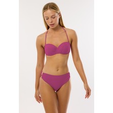 Ayyıldız 3404 Pembe Straplez Bikini Takımı