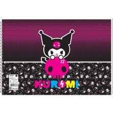 Kuromi 17*25 15 Yp. Spiralli Resim Defteri