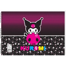 Kuromi 25*35 15 Yp. Spiralli Resim Defteri